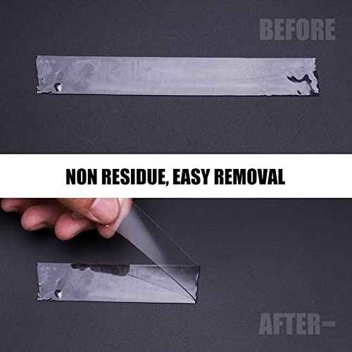Double Sided Mounting Tape - 1 Inch Wide 10 Feet Long Adhesive Removable Clear Heavy Duty Double Sided Tape for Wall Mount,Photo/Art/Glass Mounting - size: 1"