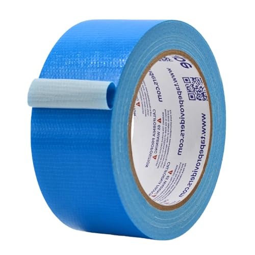 MAT Duct Tape Sky Blue Industrial Grade, 2 inch x 60 ft. Waterproof, UV Resistant for Crafts, Home Improvement, Repairs, & Projects - color: Sky Blue