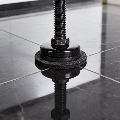 Heavy Duty Leveling Feet Furniture Legs 4 Pack, Sturdy Adjustable Furniture Levelers for Table, Workbench, Cabinet, Wardrobe, Non-Slip & Rustproof Support with Floor Protection