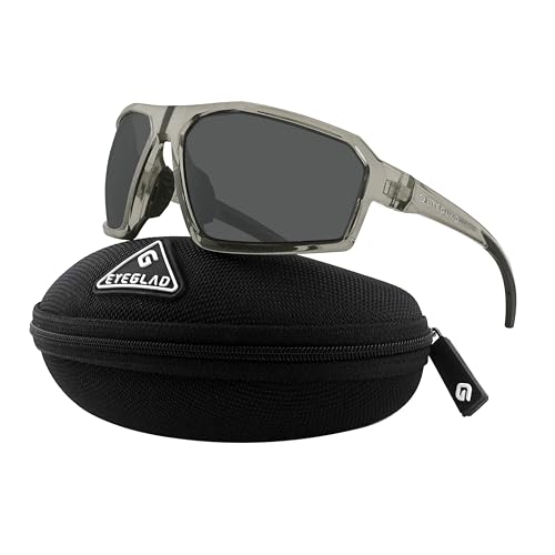 REV Amour Z87+ Safety Glasses, UV400 Impact-Resistant Sunglasses with Anti-Scratch for Work & Outdoor - color: Carbon Fade
