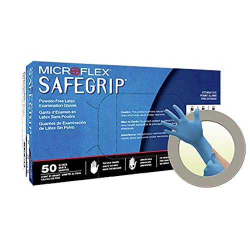 Microflex SG-375-L Large Safegrip Gloves 50 Count