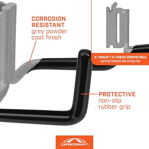 Dual Arm Tool Hook - Grey Powder Coat 1 Pk - style: Dual Arm Tool Hook