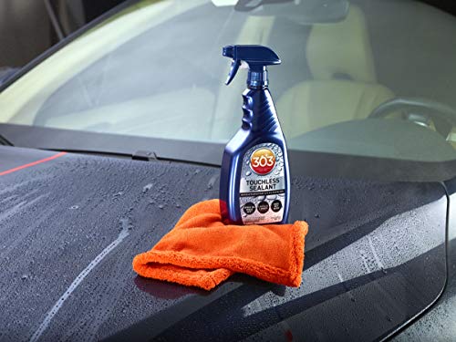 303 Products Touchless Sealant - SiO2 Water Activated Paint & Glass Protection - Spray On, Rinse Off - Lasts 2X Longer Than W- Deep, Wet Shine, 32 fl. oz. (30394CSR) - size: 32 Fl Oz (Pack of 1)