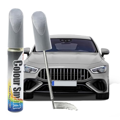 Touch Up Paint for Cars, Car Paint Scratch Repair, Two-In-One Car Touch Up Paint Fill Paint Pen, Car Accessories Quick And Easy Car Scratch Remover for Repair Minor Automotive Scratches - color: Silver
