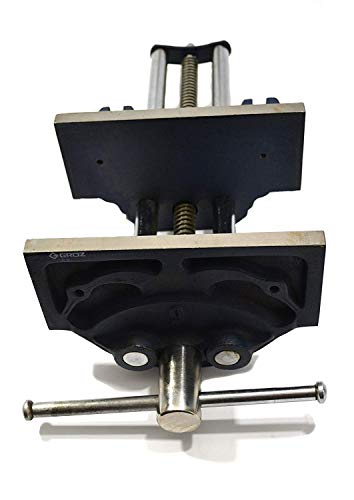 Groz 39012 Quick Release Woodworking Vise Jaw Width - 9", Jaw Opening - 13-1/2" - size: 9-inch