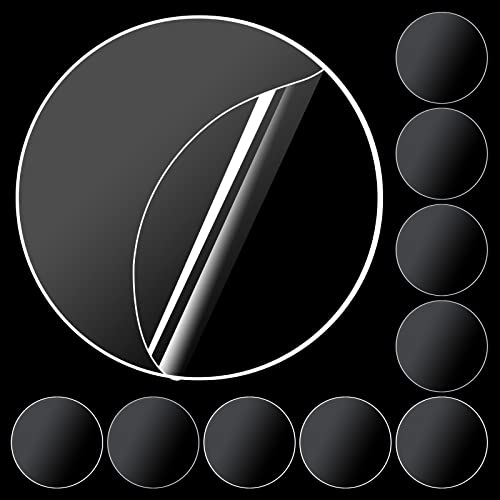 Adhesive Pads, 10PCS Double Sided Circular Mounting Tape, Waterproof, Heavy Duty, Removable, Clear, 2in (50mm), for Walls Hanging, Indoor Use - size: 10PCS 2inch
