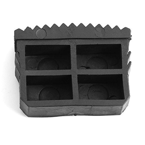 Ladder Feet, Gorilla Ladder Al13 Leg Pads 2 Pcs/Pair Rubber Non Slip Replacement Step Ladder Feet Foot Mat Cushion Sole
