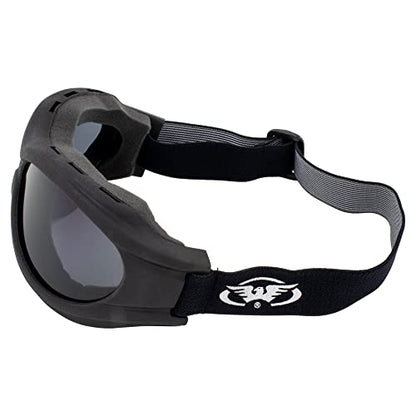 Global Vision Eyewear Big Ben Motorcycle Goggles Fit Over Most Glasses - color: Smoke