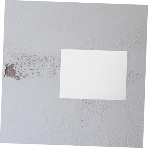 Housoutil 12pcs Wall Panel Repair Stickers Skirting for Mobile Home Exterior Self-Adhesive Patch Siding Patches for Wall Drywall Repair Blemishes Tools Siding Tools Waterproof Vinyl White