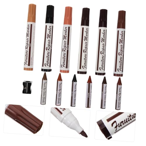Mobestech Portable Paint Markers 1 Set Furniture Touch-up Pens Wood Scratch Repair