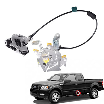 Door Lower Latch Compatible for Ford F150 1997-2003 F250 1997-1999 Extended Cab Driver Side Rear Left Door Replacement Latch 6L3Z18264A01C - size: F150 97-03 Rear left Lower