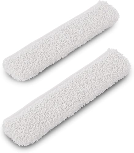 GÜTEWERK 2× Microfibre Cloths – Accessory for 11" Squeegee – Lint-Free, Streak-Free Cleaning for Car, Home, Kitchen, Windows & Glass – Cloths Only, Squeegee NOT Included - color: Accessory, size: 11 Inches