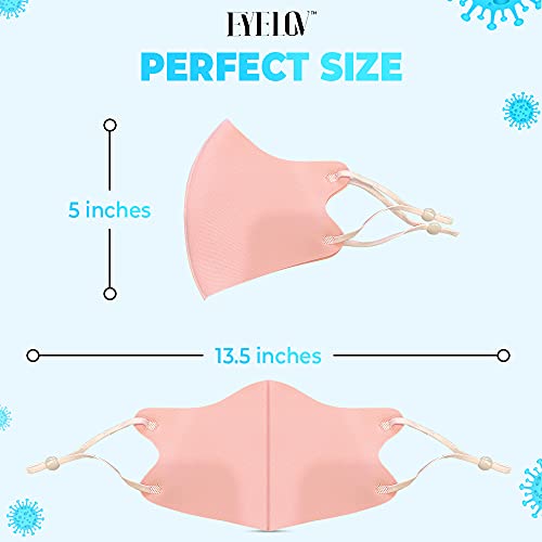 10PCS Colorful Adjustable Face Mask Covers with Elastic Ear Loop Cover Full Face Anti-Dust, Unisex, Washable, Breathable, and Reusable (Kids Adjustable Colorful) - style: Unisex,lightweight,comfortable,colorful