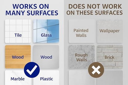 Heavy Duty Double Sided Mounting Tape - 10ft Clear Removable Adhesive Strips for Wall Pictures Decor - Damage Free Reusable Nano Technology