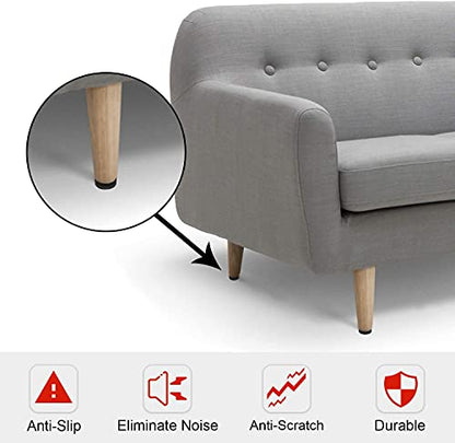 Yelanon Non Slip Furniture Pads -16pcs 2.5" Grippers Hardwood Floors, Non Skid for Furniture Legs,Self Adhesive Rubber Furniture Feet, Anti Slide Furniture Floors Protectors for Keep Couch Stoppers - size: 16pcs 2.5" Square