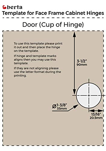 Berta 2-Pack, 3/4 inch Overlay Soft Closing Face Frame Cabinet Hinges, 105 Degree 6-Ways 3-Cam Adjustment Concealed Kitchen Cabinet Door Hinges with Screws (3/4 inch, 2 Pieces) - size: 3/4 In. Overlay | 2 Pieces