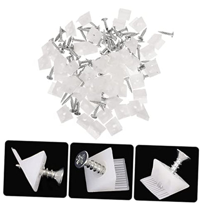 ARTIBETTER 200pcs Mending Wedges Corner Braces for Furniture Reinforcement Repair Kit for Dresser