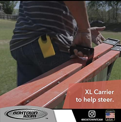 Boxtown Team Ladder Roller (Black Ladder Roller + Carrier) - color: Black Ladder Roller + Carrier