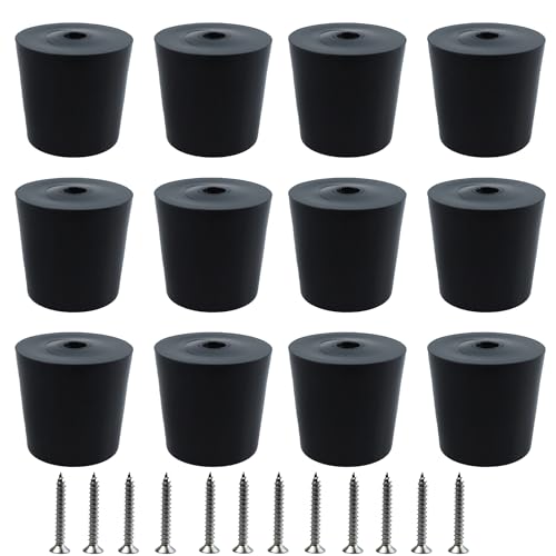 Rubber Cone-Shaped Machine Foot Shock-Absorbing pad, Instrument Chassis pad,Table and Chair Anti Slip Foot pad - size: 32*27*30