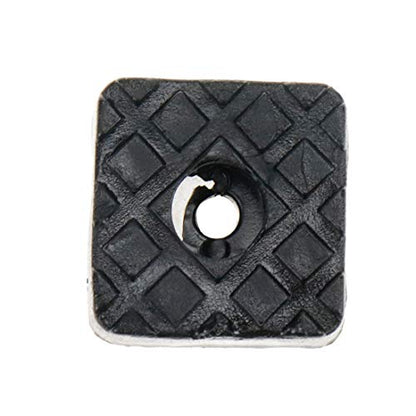 Square Furniture Pads Floor Surface Protection Non Slip Feet Pads - 20pcs - color: Black Square 22mm X 22mm