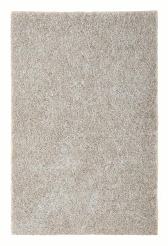 Scotch Felt Pads Beige, 2 Large Pads 4 x 6 in, Felt Furniture Pads for Protecting Hardwood Floors, Easy-to-Apply, Self-Stick Design, Reliable Protection from Nicks, dents and Scratches (SP845-NA) - color: Beige, style: 2 Pads