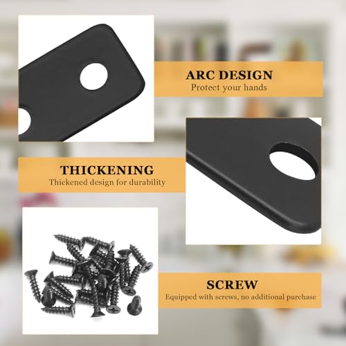 Zorfeter 20 Pcs Black T-Shape Corner Brackets, 50x50 mm/ 2"x2" T Flat Corner Brace Fixing Repair Plates for Shelves & Furniture, with Screws - size: 50x50mm/ 2"x2", style: T-Shape (Black)
