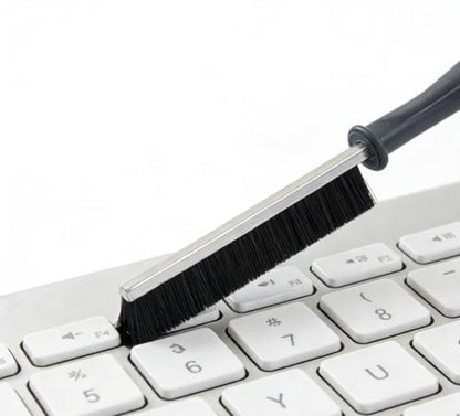 3-Pack Grout and Crevice Cleaning Brushes Set, Hard Bristle Multi-Surface Gap Brush for Tile Grout, Windows, Doors, Sink Edges, Shower Tracks