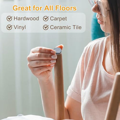 uxcell Furniture Sliders, 4Pcs 1-4/7"x1-4/7 - PTFE Square Appliance Slider, Self-Adhesive Chair Glides, Chair Leg Floor Protector for Carpet Hardwood Floor - size: 1 4/7" X 1 4/7"