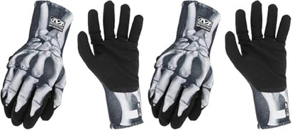 Mechanix Wear SpeedKnit™ Bones Graphx™ Series (Large/X-Large, Black/White) (Pack of 2) - size: Large-x-large (Pack of 2), style: 1 Pair