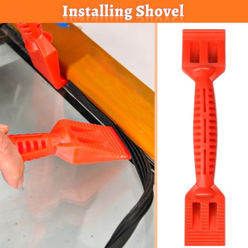 Screen Repair Tool,Window Roller,Spline Installer,6 in 1 Window Installation Tool,Screen Mouse Spline Roller for Installing & Replacing Window Patio Sliding Door (6 in 1) - size: 6 in 1