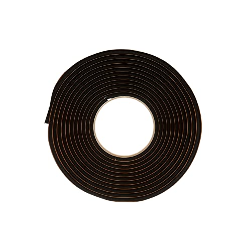3M MWUR9 3M Windo-Weld Round Ribbon Sealer, 08610, 1/4 in x 15 ft Kit, black - size: 1/4 in X 15 Ft, style: Kit