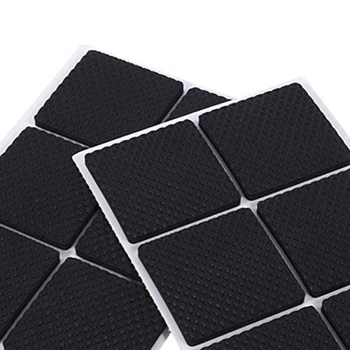 12pcs Non Slip Furniture Pads 1.8 Self Adhesive Hardwood Floors Protectors Grippers, Keep Furniture in Place and Silence