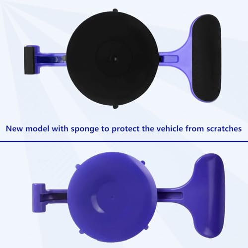 ZKTOOL 6PC Suction Cup Clamp Set, Class Clamps Kit for Car Convertible Glass Windshield Top Repair Gluing,Convertible Window Glass Repair Clamp,Convertible Top Suction Cup Clamps，With Sponge Pad