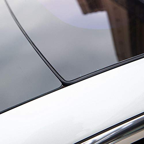 Sunroof Rubber Seal Strip Wind Noise Reduction Kit Anti-Dust Skylight Sealing Strip Lowering Silicone Seal Kit for Tesla Model 3, with Installation Tool - style: For Model 3