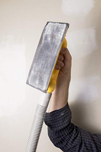 Hyde Tools 09165 Dust-Free Drywall Vacuum Hand Sander with 6-Foot Hose,(Pack of 4) - size: 6' (Pack of 4)