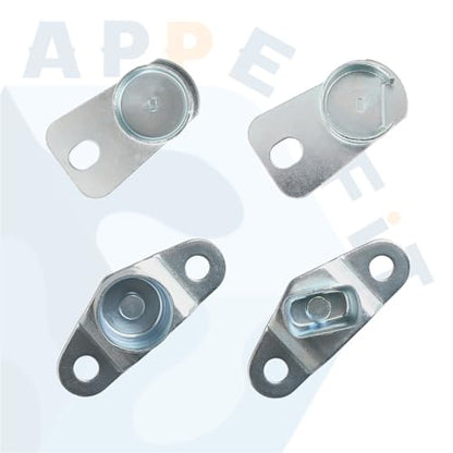 APPERFiT Tailgate Hardware Rebuild Kit Compatible with 1992-2000 Chevrolet Chevy/GMC C1500 C2500 C3500 K1500 K2500 K3500 Tailgate Parts Tail Gate Handle Latch Hinge Cable Striker Bolt - style: 1992-2000 1 bolt mounting hinge