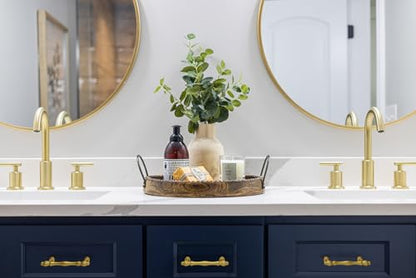 10 Pack 3-3/4 Inch Brushed Gold Cabinet Pulls Gold Cabinet Handles Gold Hardware for Kitchen Cabinets 2510 Drawer Dresser Cupboard Bedroom Bathroom - color: Brushed Gold, size: 3-3/4 In Hole Distance