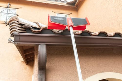 Steelman Gutter Guard and Ladder Stabilizer, Protect Gutters from Scratches and Dents, Improve Roof Access Safety (61311)