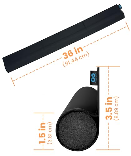 Everlasting Comfort One Sided Door Draft Stopper for Bottom of Door, Quick Install, Sound Proofing Strip Gap Filler, Blocks Cold Air & Noise for Home, Bedroom and Apartment Insulation, Fits 36" Doors