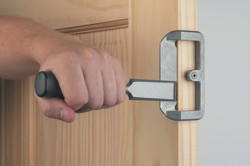 IRWIN Door Lock Installation Kit for Wooden Doors (3111001), Blue