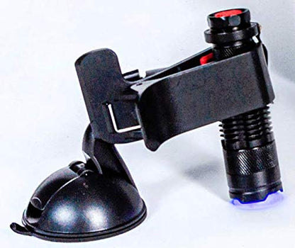 Clearshield Curing Light for Windshield Repairs - Resin Curing Light with Suction Cup Mount - Portable Windshield Chip Repair Tool with Stand for Glass Repair - Durable Automotive Tool to Cure Resin - size: UV Light Plus