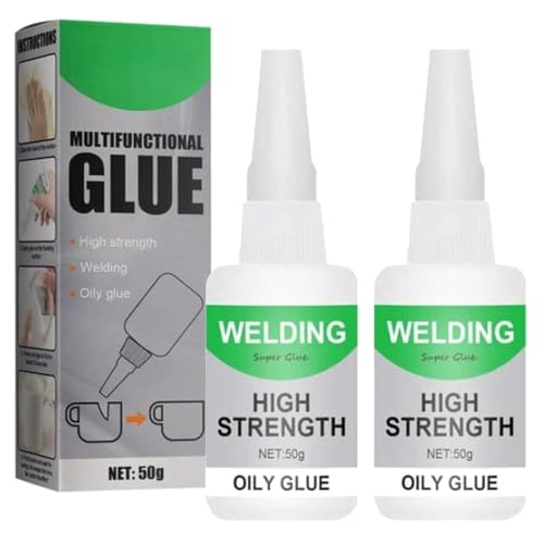 Welding High-Strength Oily Glue, Multifunctional Glue Powerful Universal Glue, High-Strength Oil-Based Welding Adhesive (2 Pcs) - color: 2 Pcs