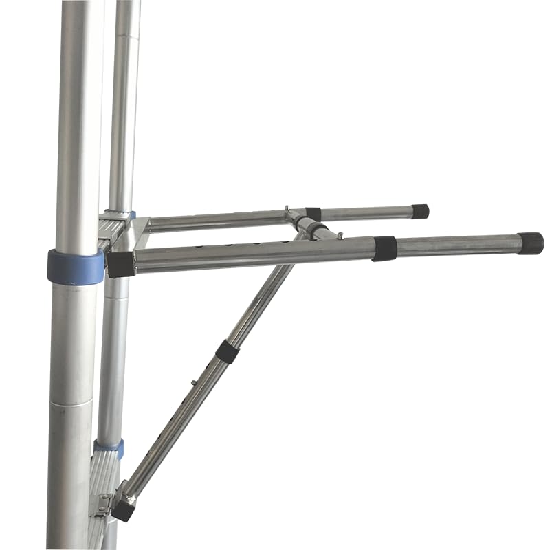 JADDUO Telescoping Ladder Stabilizers A-015, 17.72 x 13 Inch - size: Ladder Stabilizers