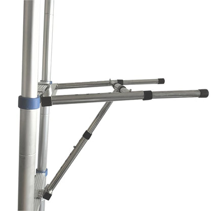 JADDUO Telescoping Ladder Stabilizers A-015, 17.72 x 13 Inch - size: Ladder Stabilizers