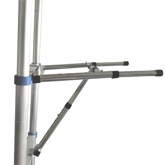 JADDUO Telescoping Ladder Stabilizers A-015, 17.72 x 13 Inch - size: Ladder Stabilizers
