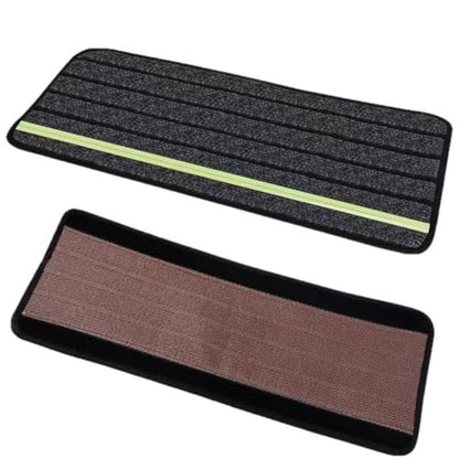 Landing Mat, Carpet Stair Treads for Wooden Steps, Anti Slip Carpet Stair Mat with Self Stick Adhesive, Foldable Protective Rug for Staircase, Camping Vehicle Use