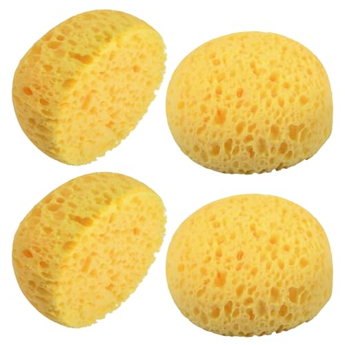 4PCS Texture Sponge Kit Drywall Patch Ceiling Repair Tool for Knockdown Orange Peel and Splatter Texture DIY Painting Wall Decor Home Renovation Paint Sponges for Professional Finishes