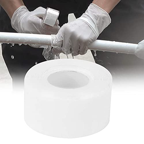 Waterproof Rubber Tape, Silicone Rubber Tape, Strong Adhesion Tape for Water Pipe, Plumbing Repairs