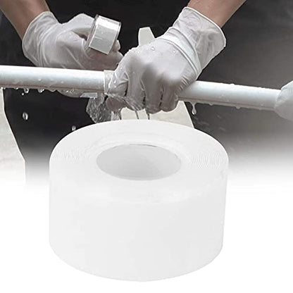 Waterproof Rubber Tape, Silicone Rubber Tape, Strong Adhesion Tape for Water Pipe, Plumbing Repairs
