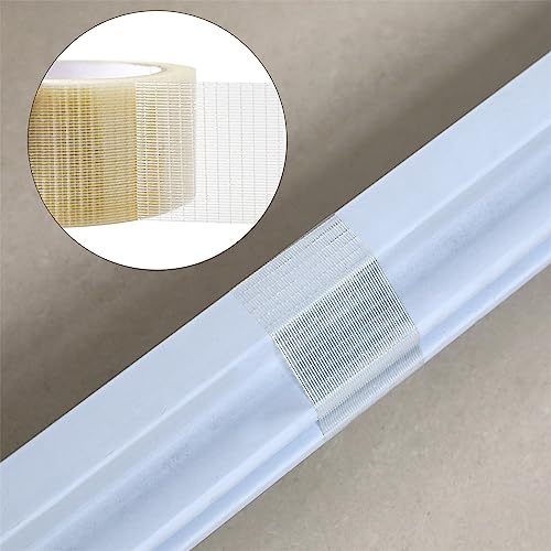 HSTECH Semi Transparent Duct Tape, Heavy Duty Waterproof Tape, High Performance Weather Resistant Tape for Discreet Repairs and Mounting Residential Commercial and Industrial Uses (1 in x 22 Yards)